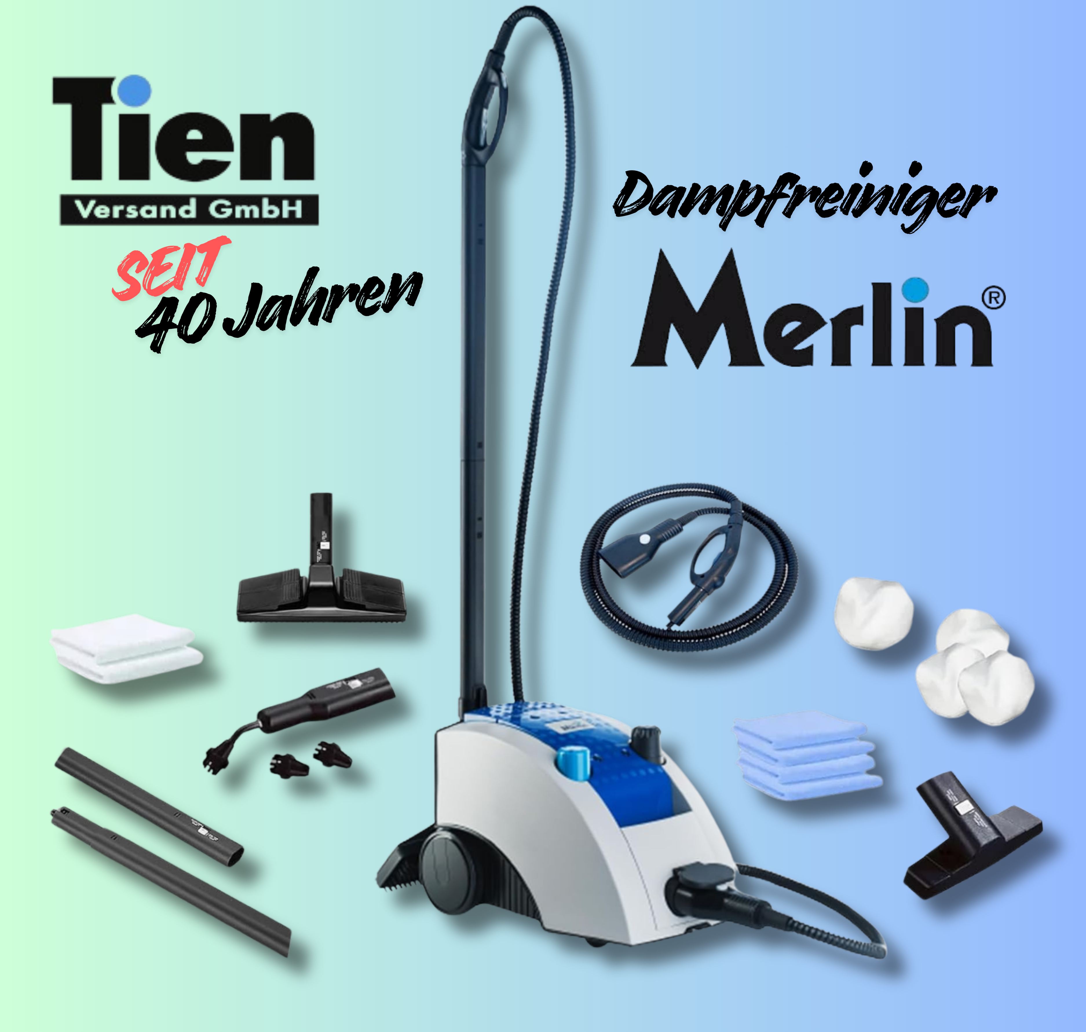 Tien Merlin Royal Dampfreiniger